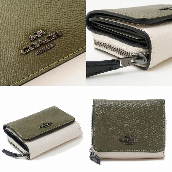 コーチ 財布 COACH 三つ折り 財布 レディース 2923QBP37 ブランド 人気
