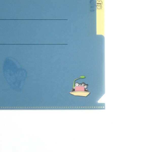 ドラえもん A4ポケットクリアファイル タイムマシン 文具 書類ケース