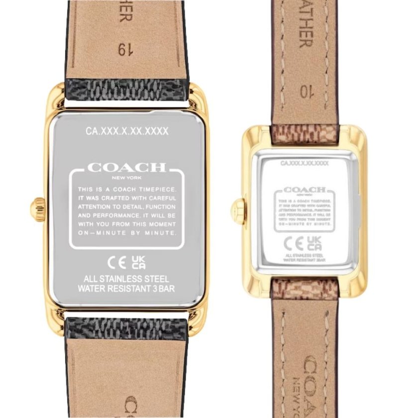 未使用 + 新品 COACH　コーチ　ペア腕時計　クォーツ　花柄　箱付 コーチ ペアウォッチ 腕時計 メンズ レディース 正規品 5年保証 純正