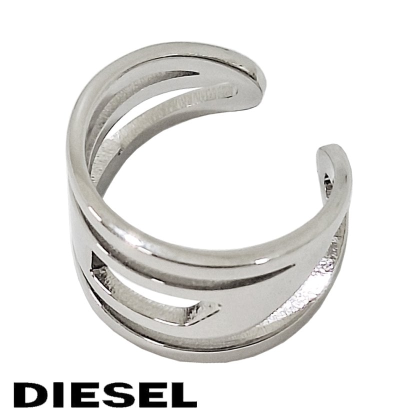 DIESEL ディーゼル メンズ 片耳用 イヤーカフ DX1532040 シルバー