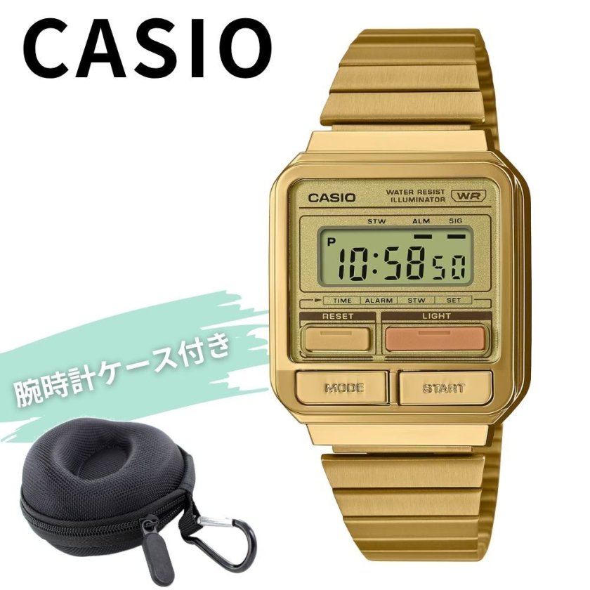 カシオ 腕時計 ゴールド デジタル チープカシオ レディース メンズ 