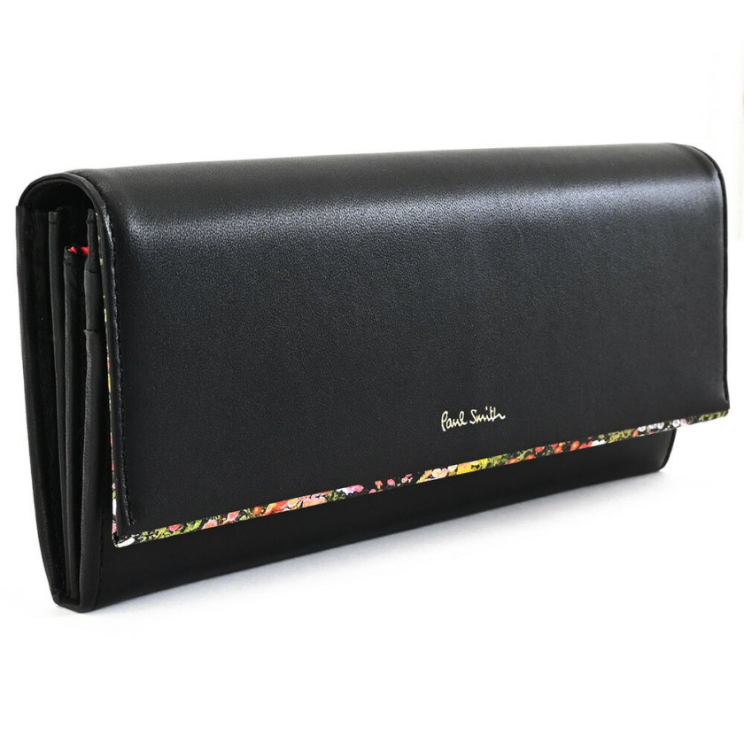 ポールスミス 財布 長財布 黒(ブラック) Paul Smith bpw104-10