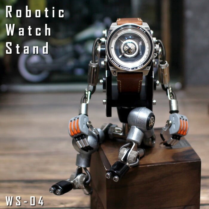602 Creative Lab ロボット型ウォッチスタンド 腕時計スタンド 腕時計
