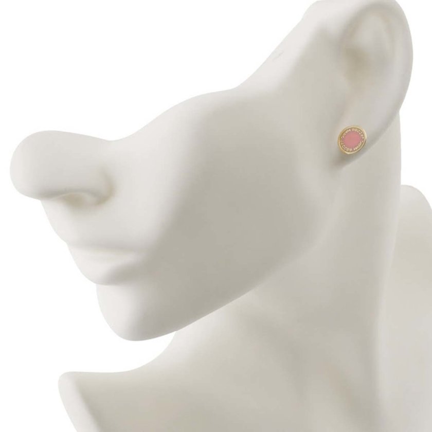 マークジェイコブス Marc Jacobs ピアス アクセサリー ピンク ゴールド 