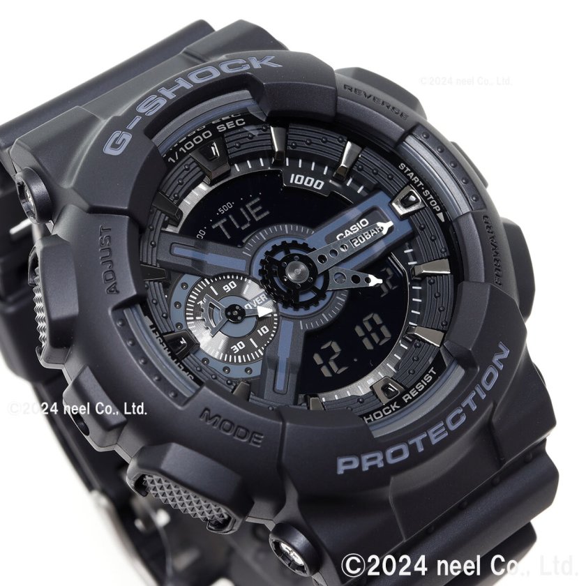 G-SHOCK ブラック カシオ Gショック 腕時計 メンズ GA-110-1BJF 
