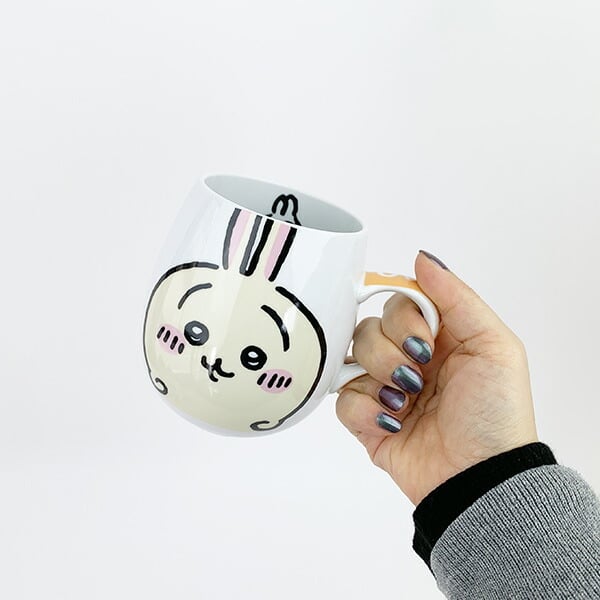 ちいかわ うさぎ フェイスマグ キッチン コップ - 【パーフェクト