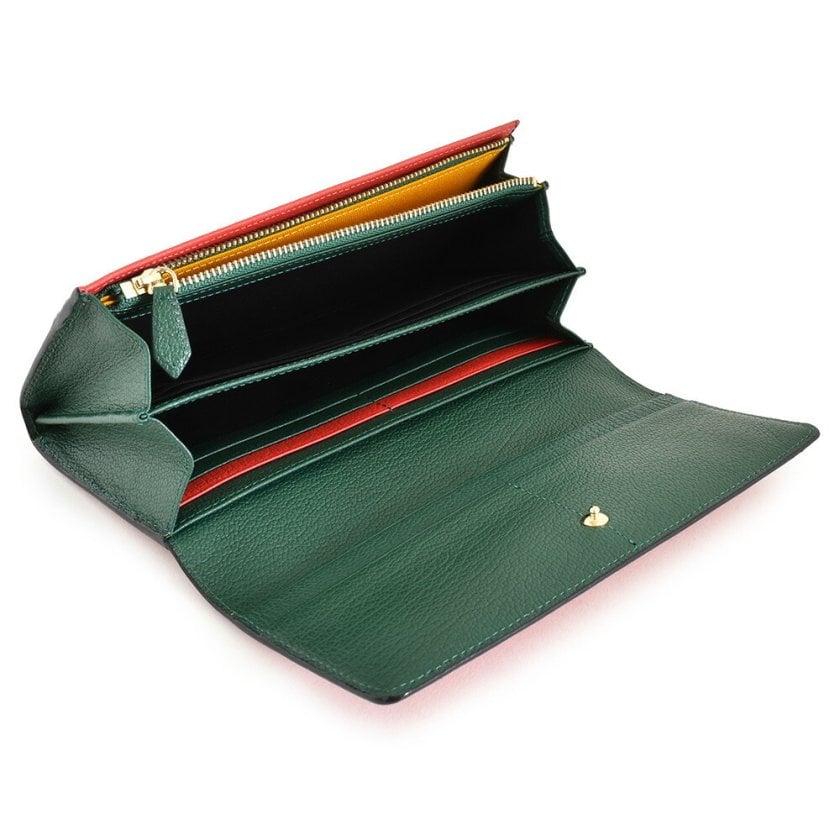 ポールスミス 財布 長財布 コラル/緑(グリーン) Paul Smith pwd676-20