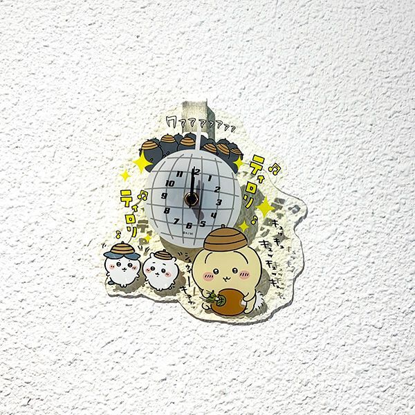 ちいかわ アクリル時計（あったんだ・・・こういう世界・・・） ちいかわ アクリル時計(あったんだ…こういう世界…) なんかちいさくて