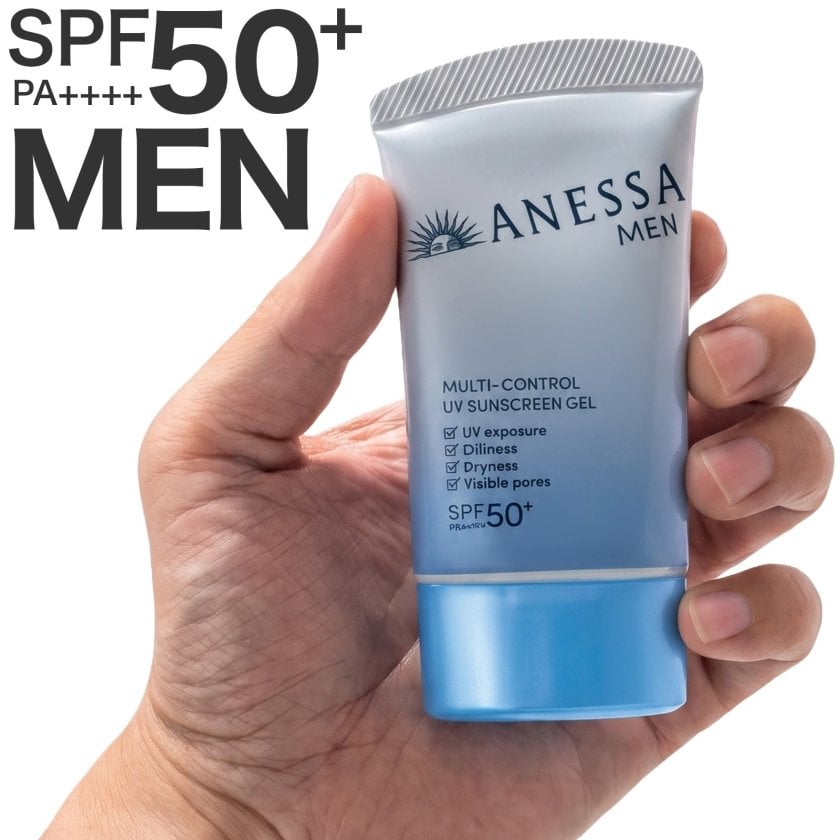ANESSA MEN マルチコントロールUVジェル 5本セット 資生堂 ANESSA アネッサ マルチ コントロールUV ジェル 40g メンズ