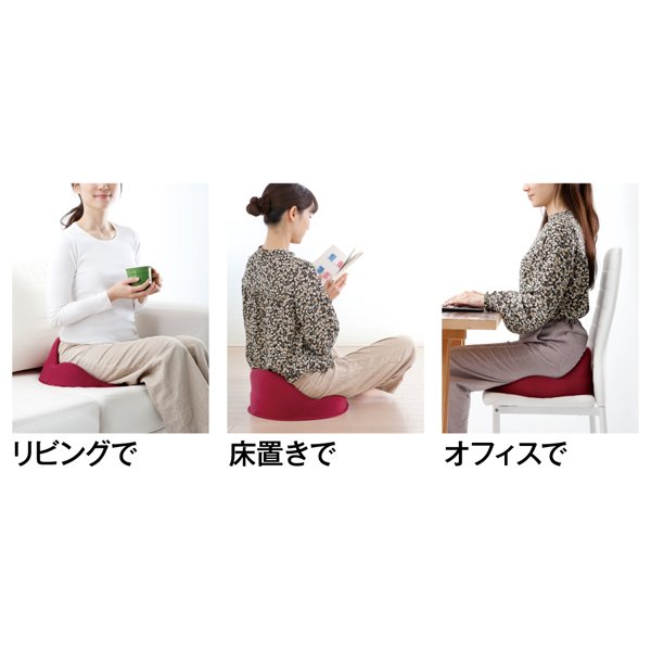 仙骨クッション 仙律 腰痛対策 クッション 骨盤クッション 姿勢 姿勢