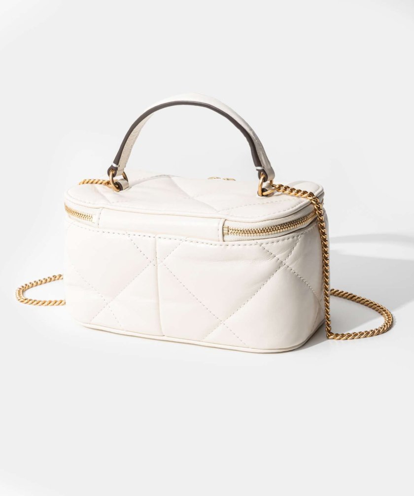 トリーバーチ TORY BURCH Kira キラ DIAMOND QUILT VANITY CASE