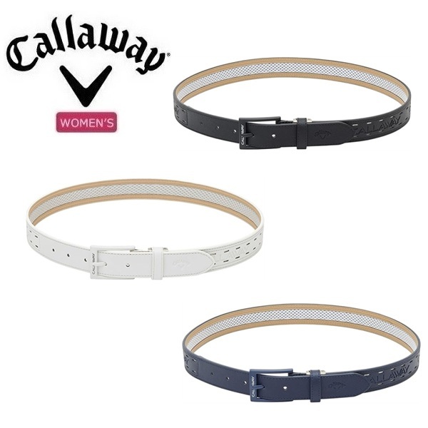 キャロウェイ ゴルフ ベルト 裏メッシュベルト レディース Callaway