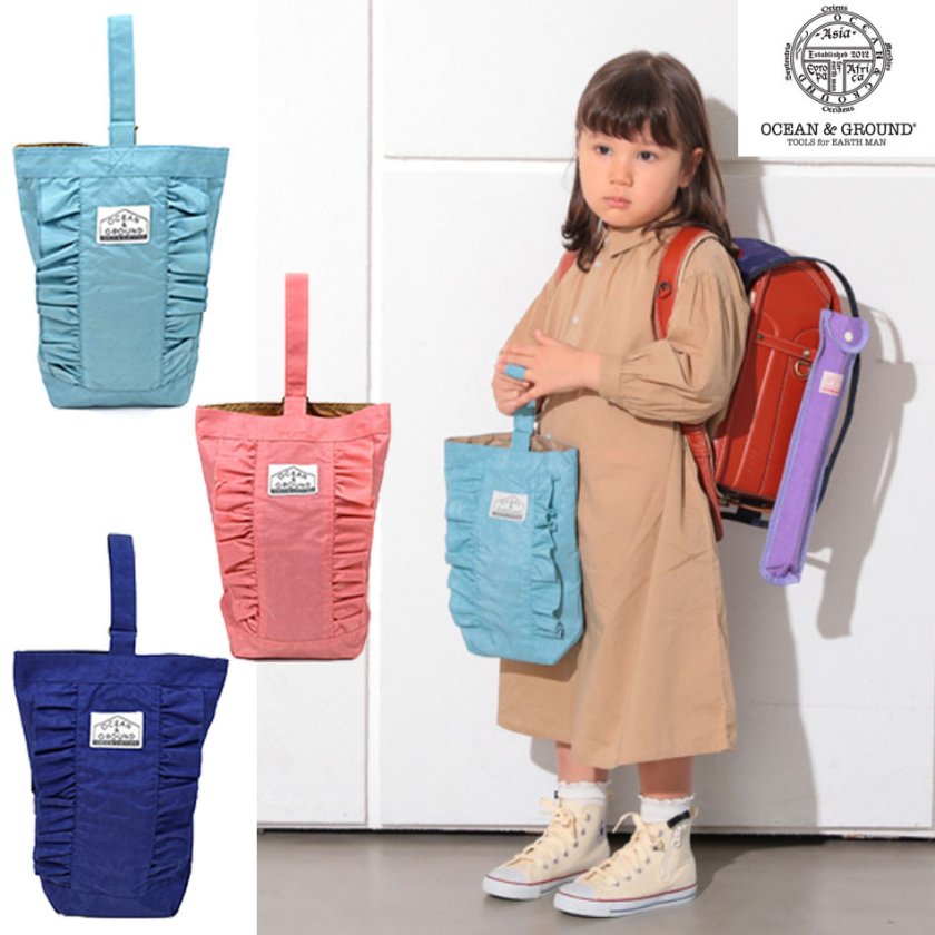 OCEAN&GROUND】オーシャンアンドグラウンド【ショルダーBAG FRILL 