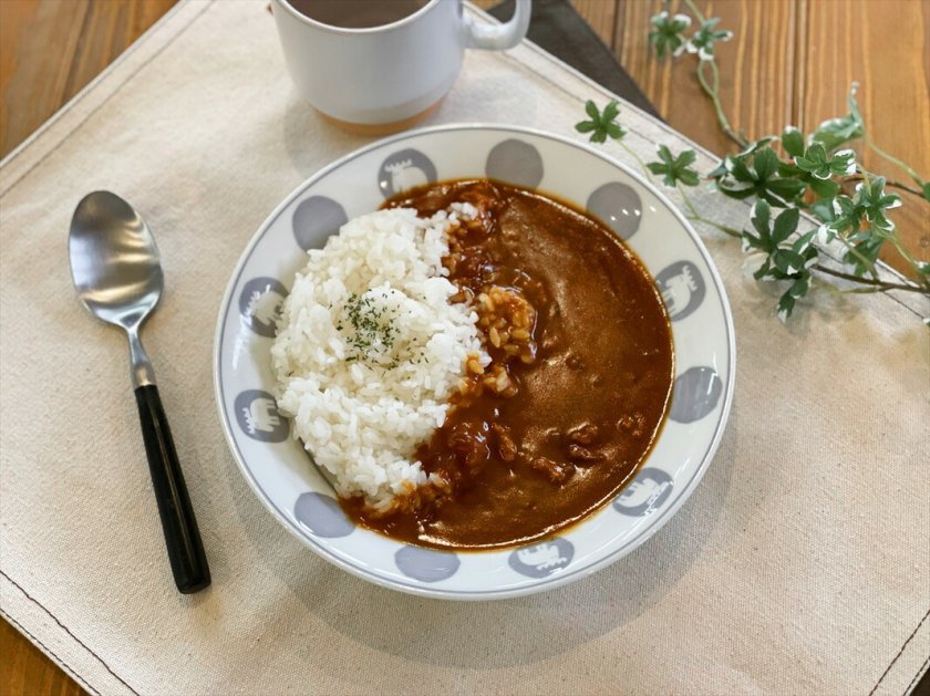 moz モズ カレー皿 ペアセット EF-LC34 通販 美濃焼 皿 プレート 美濃