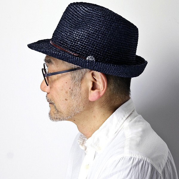 ストローハット ハット メンズ 麦わら帽子 レディース 帽子 かぎ針編み