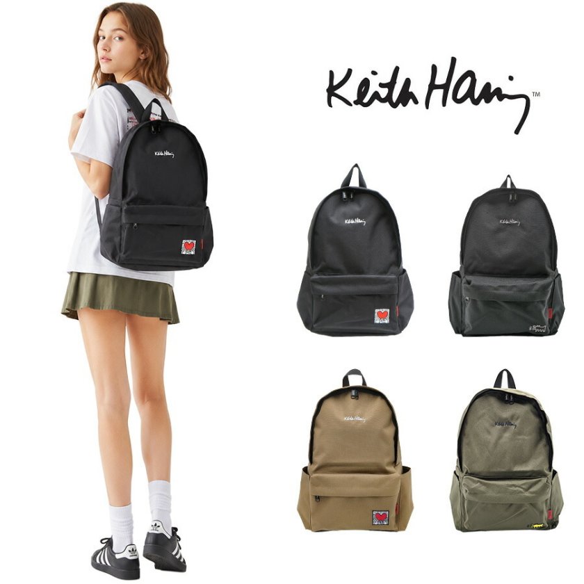 KeithHaring】リュック 大容量 キースへリング 15606 20L デイパック L
