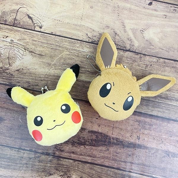 ポケットモンスター ポケモン イーブイ ミニがまぐち キーホルダー