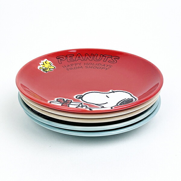 スヌーピー 小皿5枚セット プレート キッチン 日本製 SNOOPY