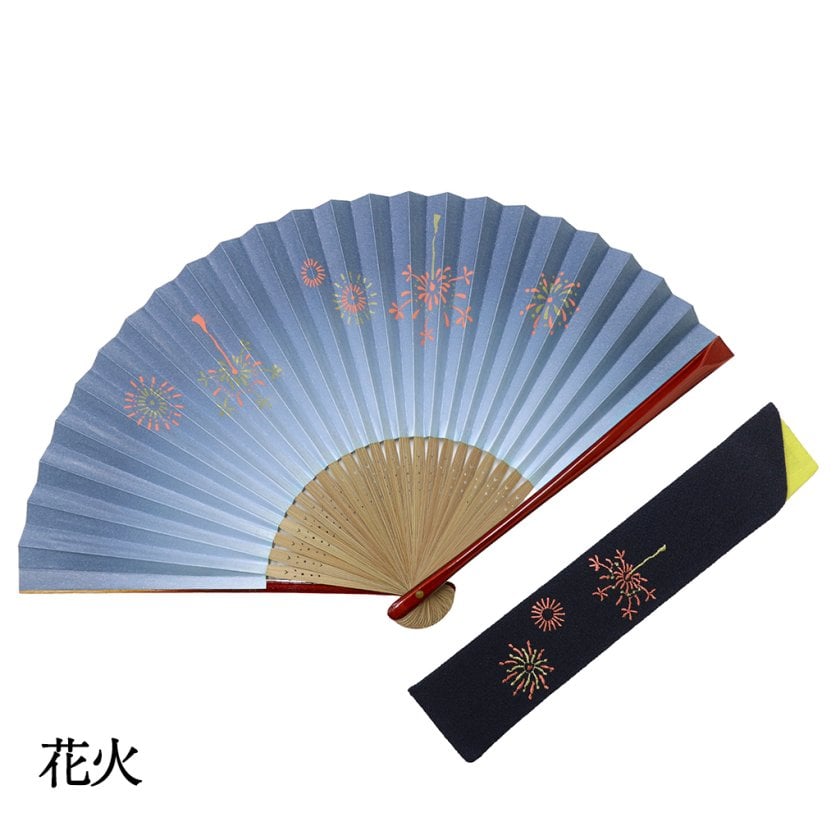 名入れ］【瑞夏（みずか） 扇子セット】（京扇子）｜ 縁起物 伝統工芸