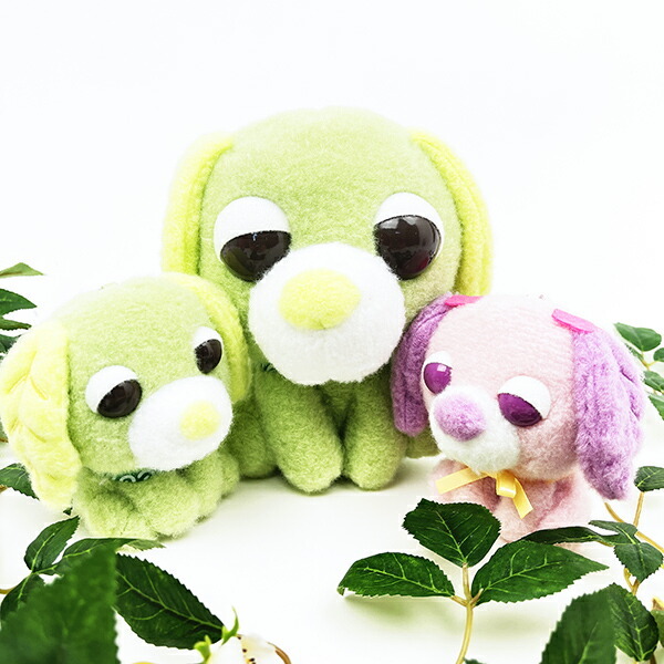 お茶犬 リョク ぬいぐるみ ふわふわシリーズ - 【パーフェクトワールド