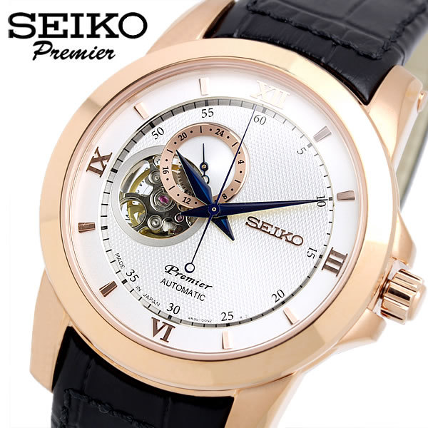 SEIKO Premier】 セイコー プルミエ 腕時計 メンズ 自動巻き 日本製 10
