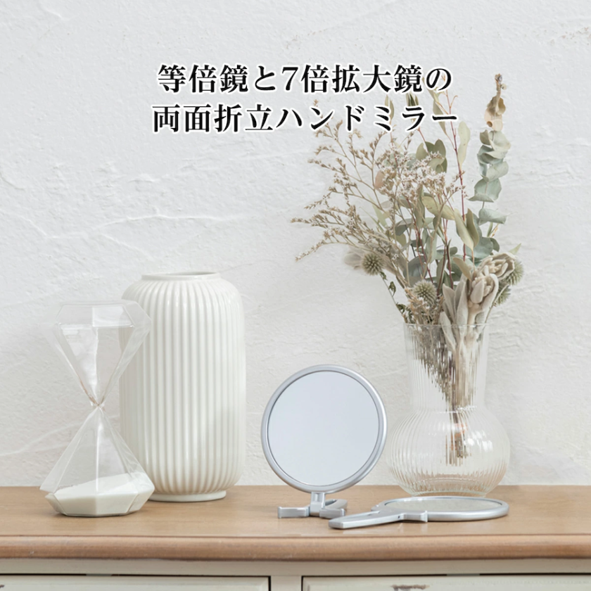 HORIUCHI MIRROR 堀内鏡工業 【細部が7倍大きく見える】 両面折立