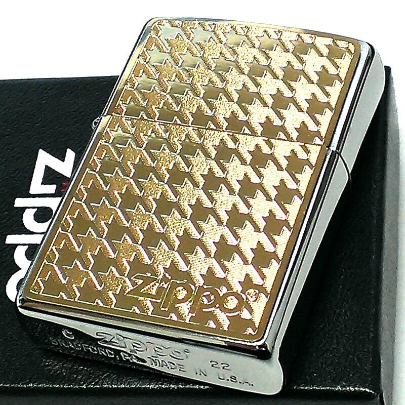 ZIPPO(ジッポー) ゴールドメッキ 真鍮 エッチング アーマー ベネチアン 