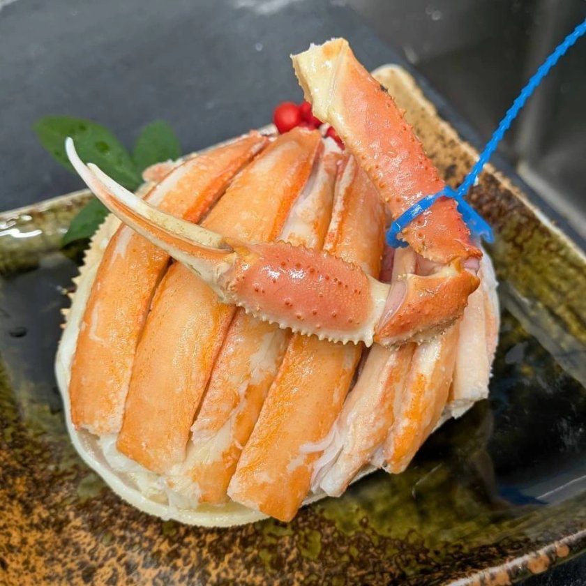 松葉蟹夫婦甲羅盛りセット松葉ガニ タグ付き せこがに セイコガニ 香箱
