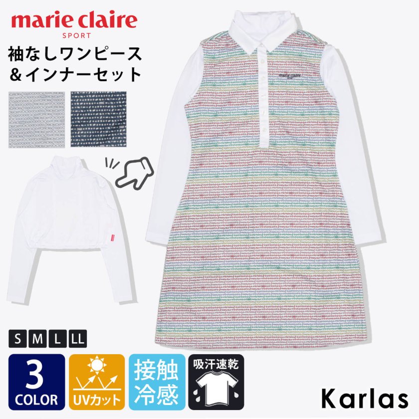 marie claire GOLF マリクレール ワンピース レディース ゴルフ 春 夏
