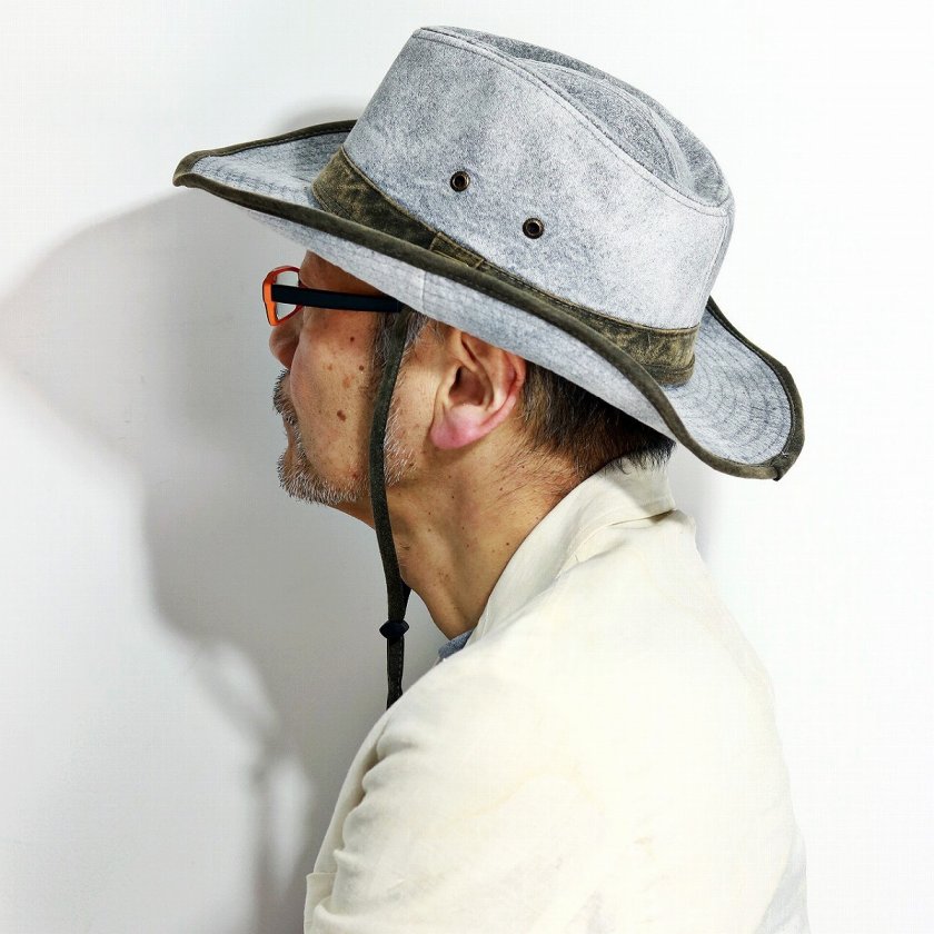 STETSON カウボーイハット 紐付き 春 夏 秋 冬 オールシーズン 洗い