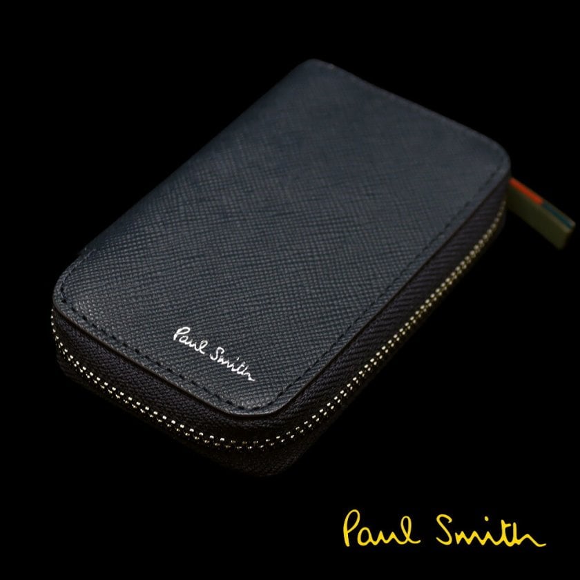 ポールスミス スマートキー&カードケース Paul Smith メンズ ブライト