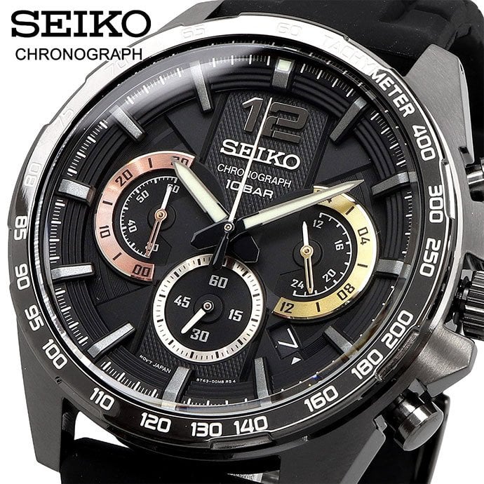 SEIKO QUARTZ 腕時計 メンズクォーツ ビンテージ SEIKO 腕時計 セイコー 時計 ウォッチ クロノグラフ タキメーター