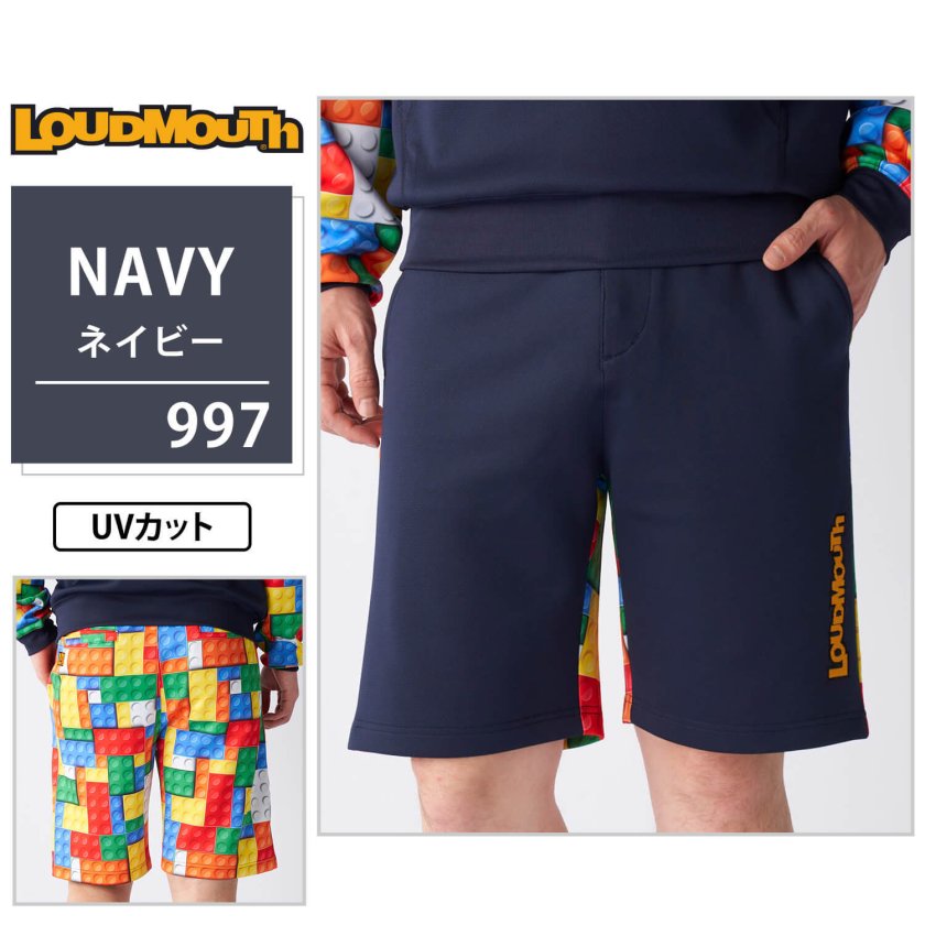 ラウドマウス ゴルフウェア ショートパンツ メンズ ハーフパンツ