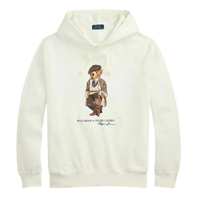 RALPH LAUREN ポロベア スウェットパーカー 白 フーディ 国内正規品 ラルフローレン Ralph Lauren スウェット トレーナー パーカー