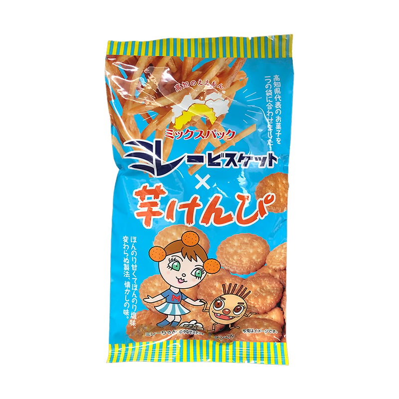 ミレービスケット 芋けんぴ ミックスパック 100g 3袋 」送料無料