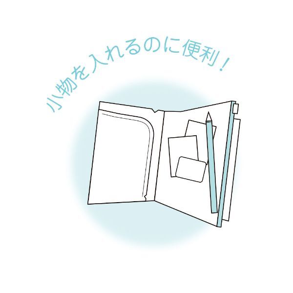 んぽちゃむ ハードカバーファイル(6ポケット＋1ファスナー付きケース