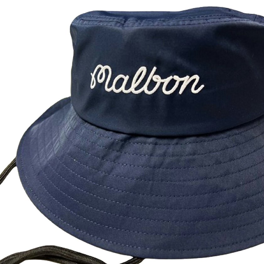 マルボンゴルフ MALBON GOLF バケットハット 紐付き ストラップ ハット