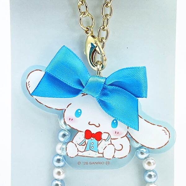 サンリオ シナモロールアクリルキーホルダー ブルー シナモン Sanrio