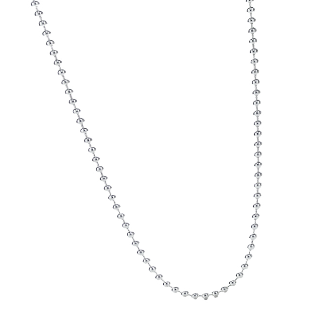 ティファニー TIFFANY＆CO. ラージ ビーズ チェーン 41cm シルバー