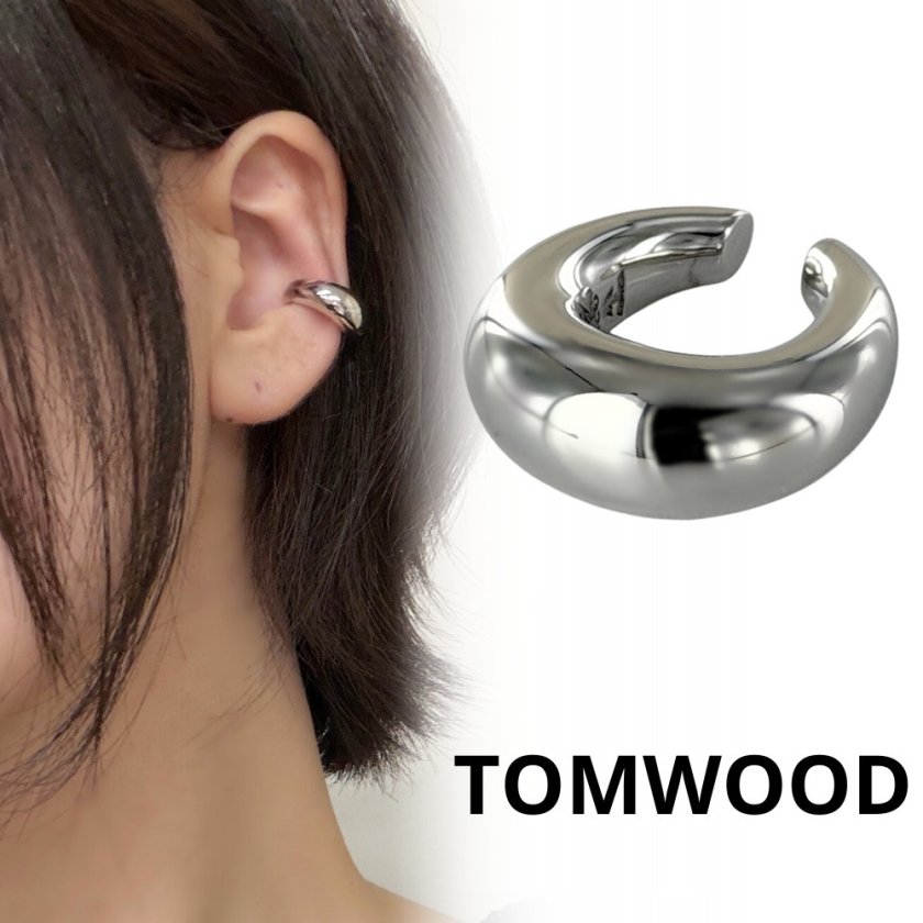 TOMWOOD トムウッド イヤーカフ レディース おしゃれ 可愛い シルバー