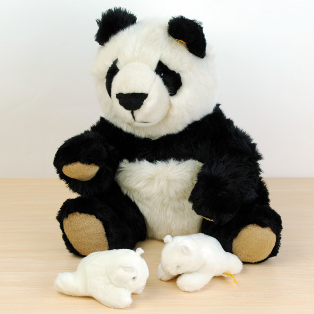 steiff シュタイフ パンダ ぬいぐるみ シュタイフ社製グランパパオリジナル【パンダ マザーラブ】 Steiff