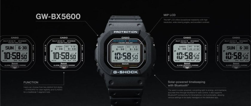 G-SHOCK カシオ Gショック CASIO GW-BX5600-1JF タフソーラー 電波時計