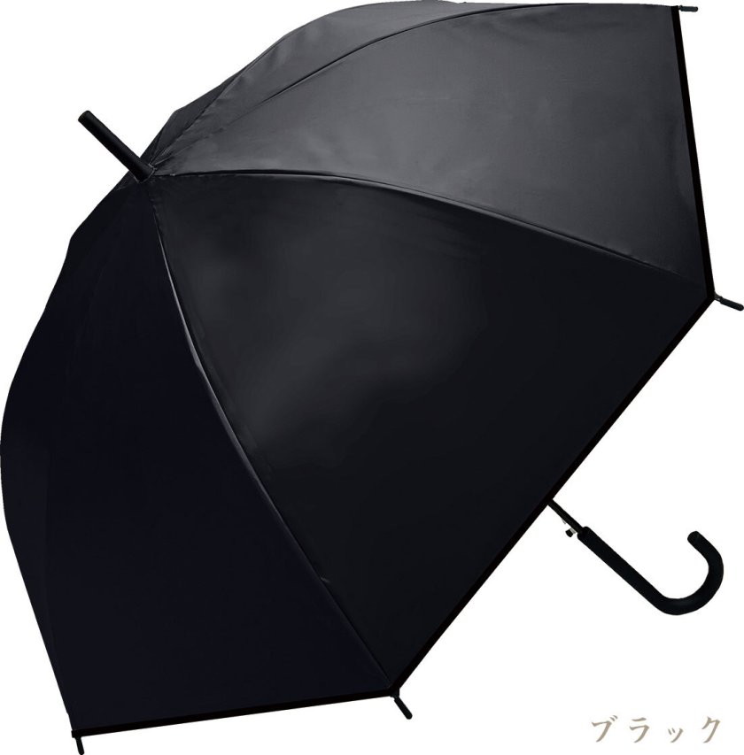 日傘 長傘 ロング UV65cm EVA オールウエザー 345-001 晴雨兼用 UPF50
