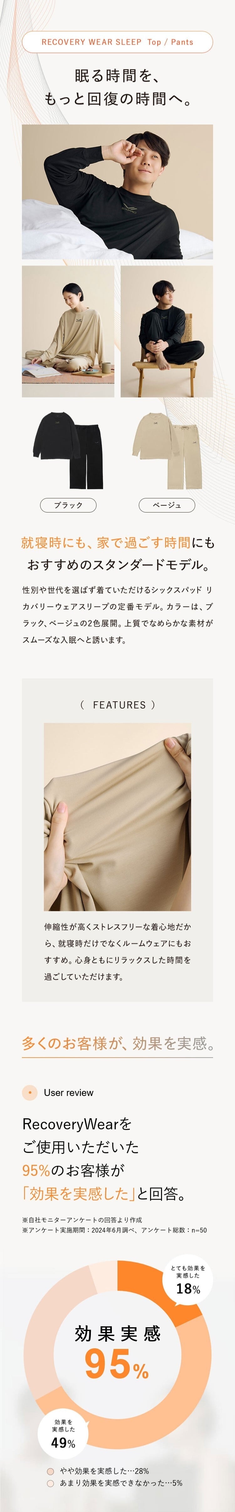 SIXPAD】【正規品】MTG SIXPAD Recovery Wear Sleep シックスパッド