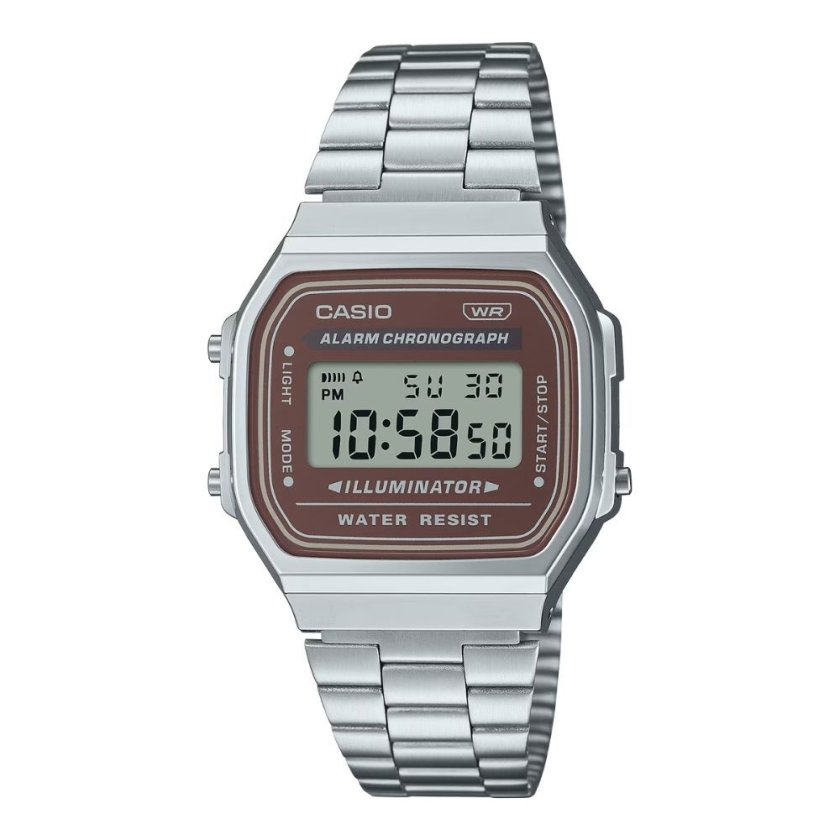 カシオ 腕時計 メンズ レディース CASIO VINTAGE デジタル シルバー