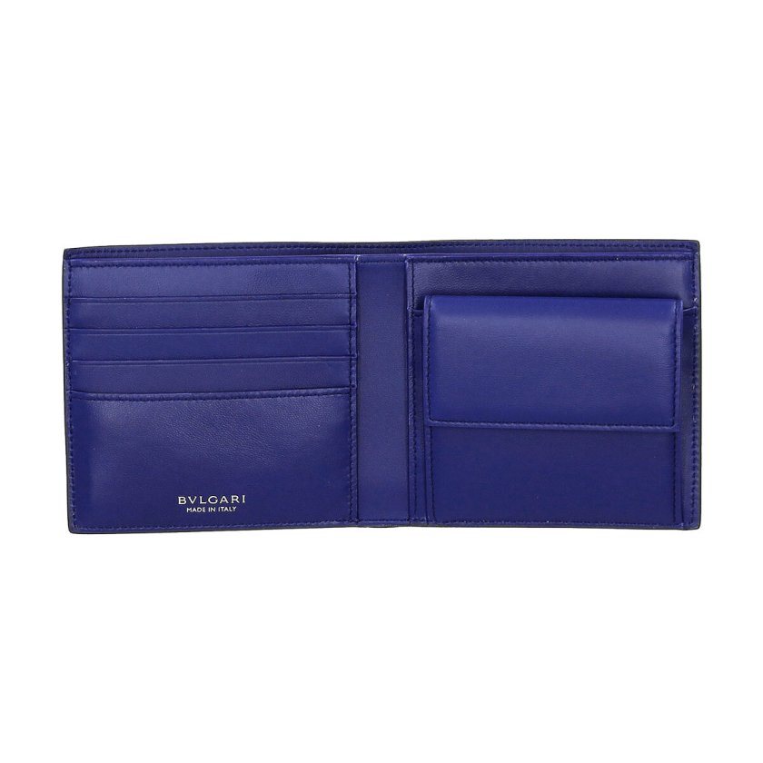ブルガリ BVLGARI 財布 二つ折り財布 折りたたみ財布 小銭入れ付き