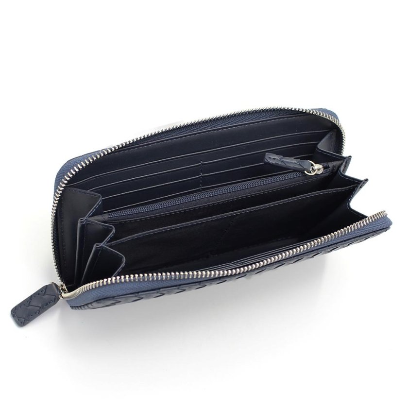 モンテスピガ monte SPIGA ラウンドファスナー長財布 MOSQS313NV 合成 