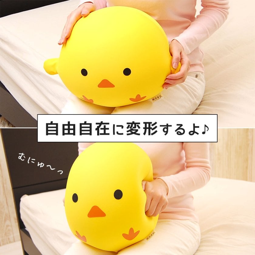 MOGU もぐピヨ ｜ コロンとしたフォルムが可愛いヒヨコのクッション