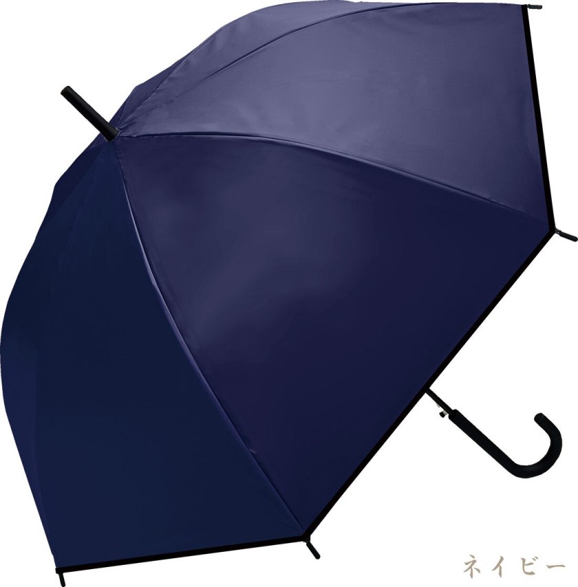 日傘 長傘 ロング UV65cm EVA オールウエザー 345-001 晴雨兼用 UPF50