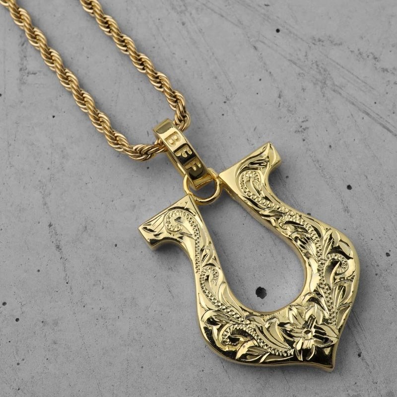 BFF ブランド ホースシューネックレス シルバー925 ゴールド 18K GP 
